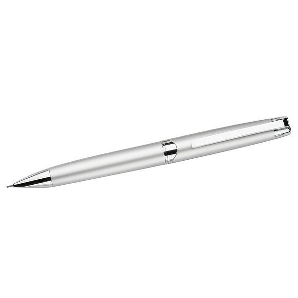 Berlin Smooth Twist Action Mechanical Pencil 669SL Silver e1622610580533