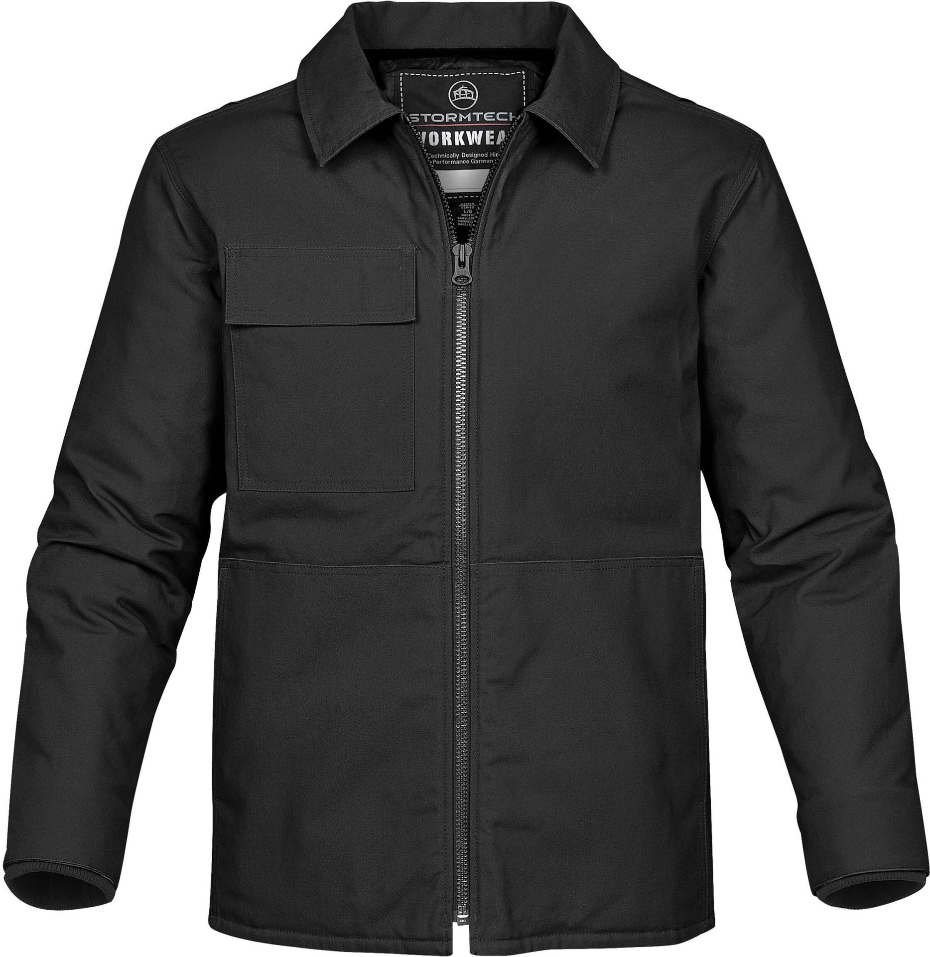 Flatiron Work Jacket Mens CACWC 2 Unbranded Black optimized