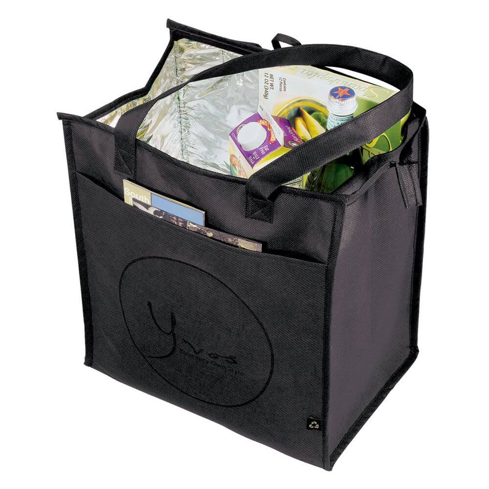 PolyPro Insulated Tote Cooler Bags 5058BK Open