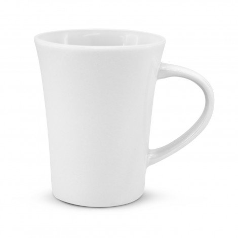 Tulip Ceramic Coffee Mug CA105653 Branded White