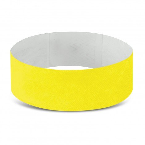 Tyvek Event Wrist Bands CA110890 Yellow
