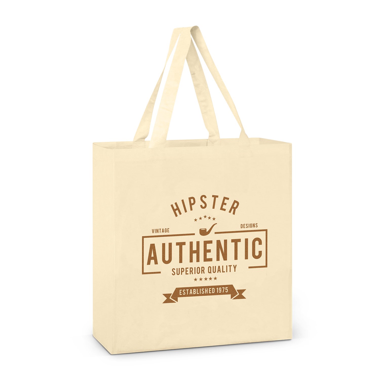 Promotional Products Reusable Calico Shopping Bag With Screen Print
