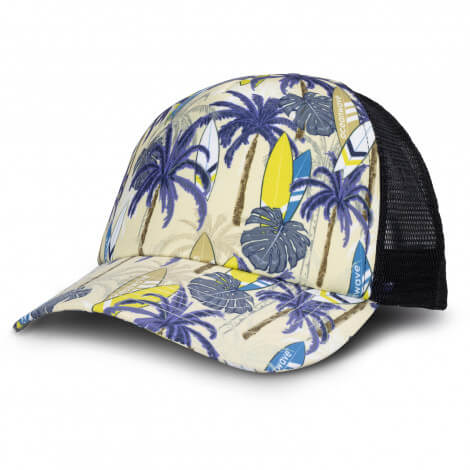 Cruise Custom Mesh Cap CA119563 Branded Side View Lifestyle Image
