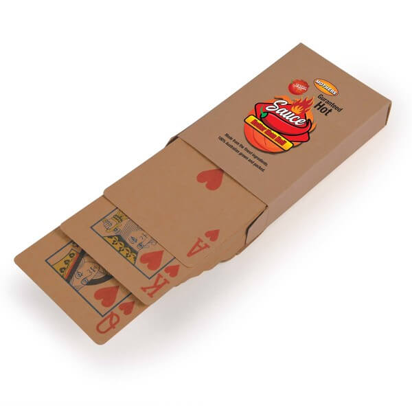 Chase Recycled Playing Cards CALL0030 Branded Angled View Natural