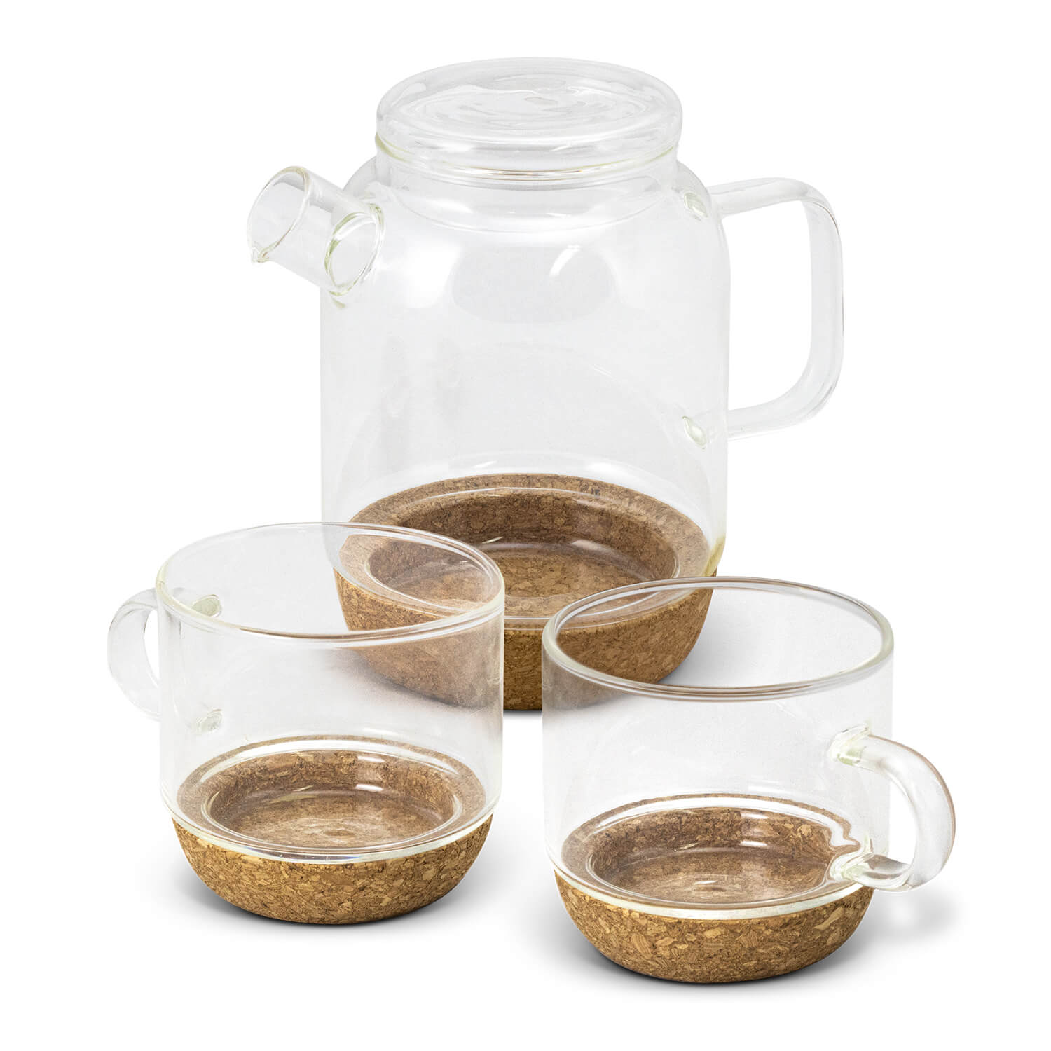 Keepsake Onsen Tea Set CA122474 Unbranded Natural Side View Keepsake Onsen Tea Set CA122474 Unbranded Natural Side View