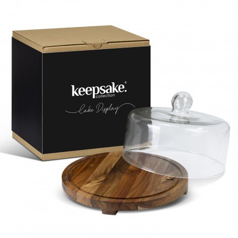 Keepsake Cake Display CA124699 Unbranded Natural Colours Side View