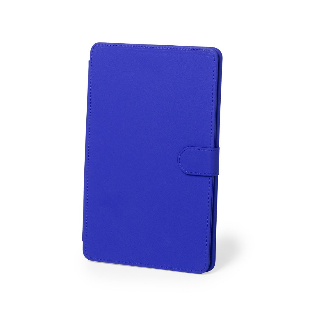 Dustin Mobile Folder With Keyboard CAM5739 Unbranded Blue Closed Front View