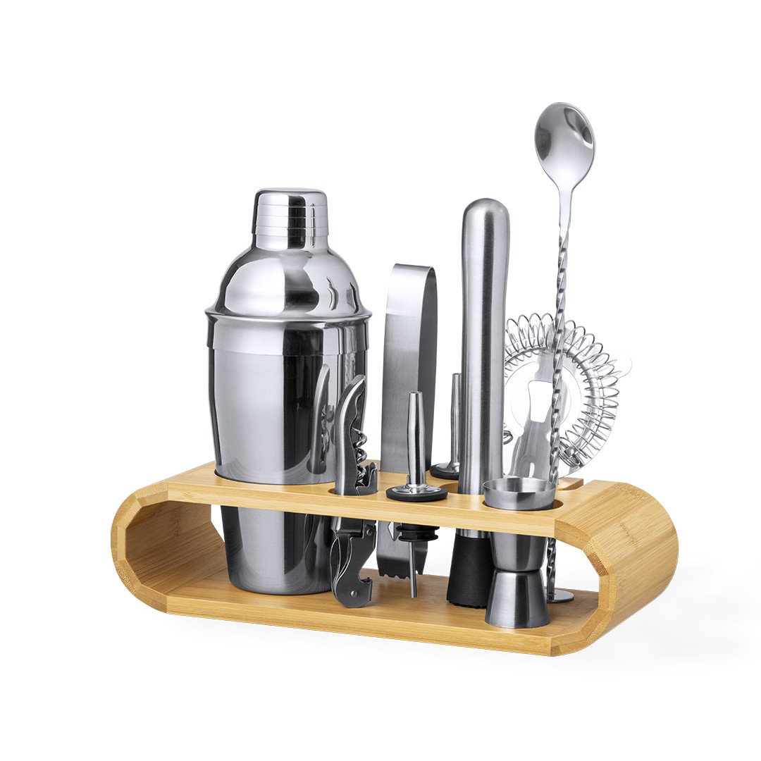 Hunton Cocktail Gift Set CA20802 Unbranded Natural Side View Hunton Cocktail Gift Set CA20802 Unbranded Natural Side View