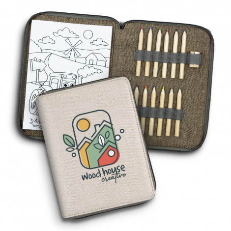 Mona Portable Drawing Set CA124211 Branded Open