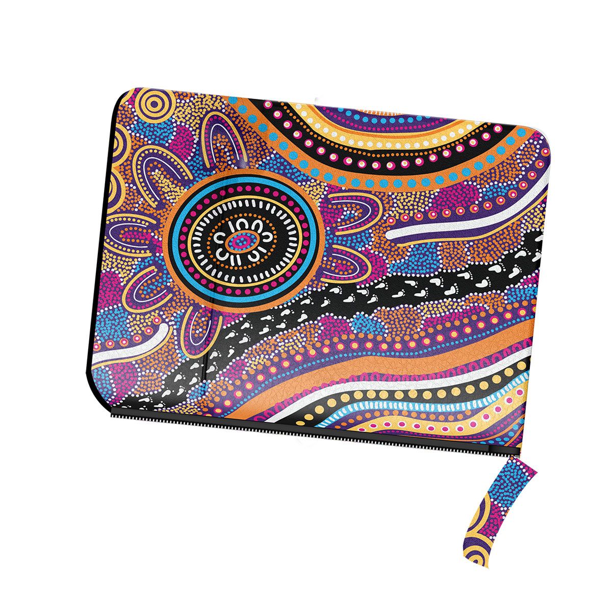 Generations Zippered Coin Purse CAIP042 Unbranded Various Colours Closed