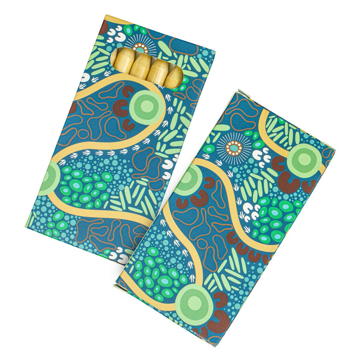 Moving Forward Colouring Pencil Pack CAIP064 Unbranded Blue Front View