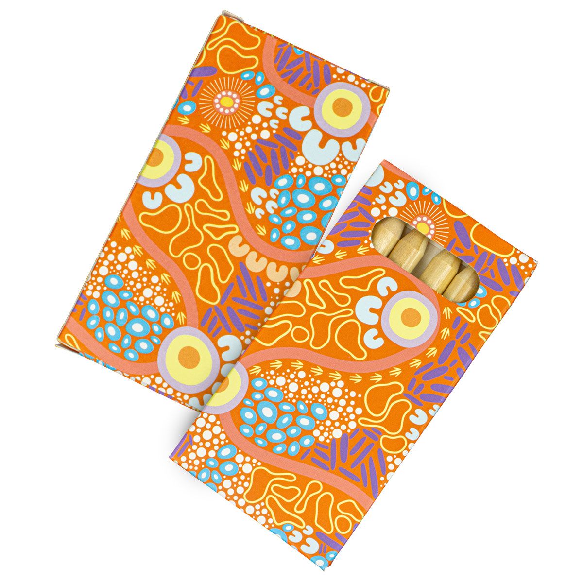 Moving Forward Colouring Pencil Pack CAIP064 Unbranded Orange Front View