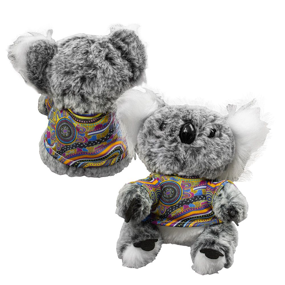 Plush Koala With Generations T Shirt CAIP022 Unbranded Various Colours Front Back View