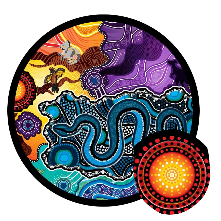 Animals Of Australia Foldable Frisbee CAIP070 Unbranded Various Colours Front View