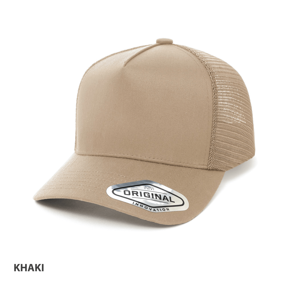 A Frame Seamless Mesh Cap CAOG352 Khaki