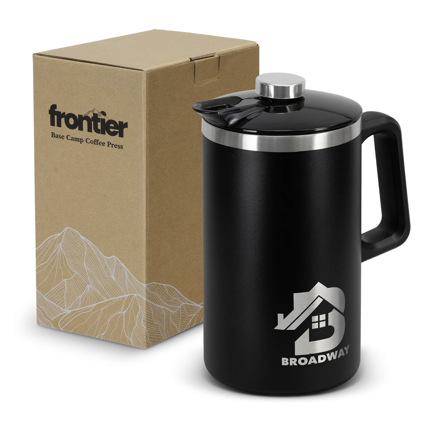 Frontier Base Camp Coffee Press CA128025 With Box Frontier Base Camp Coffee Press CA128025 With Box