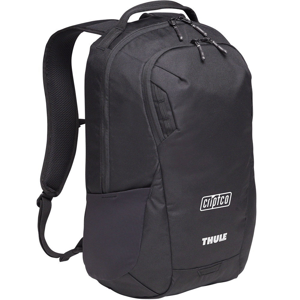 Thule Recycled Lumion 16 Computer Backpack 21L CATL1003 Front Angled Branded Thule Recycled Lumion 16 Computer Backpack 21L CATL1003 Front Angled Branded