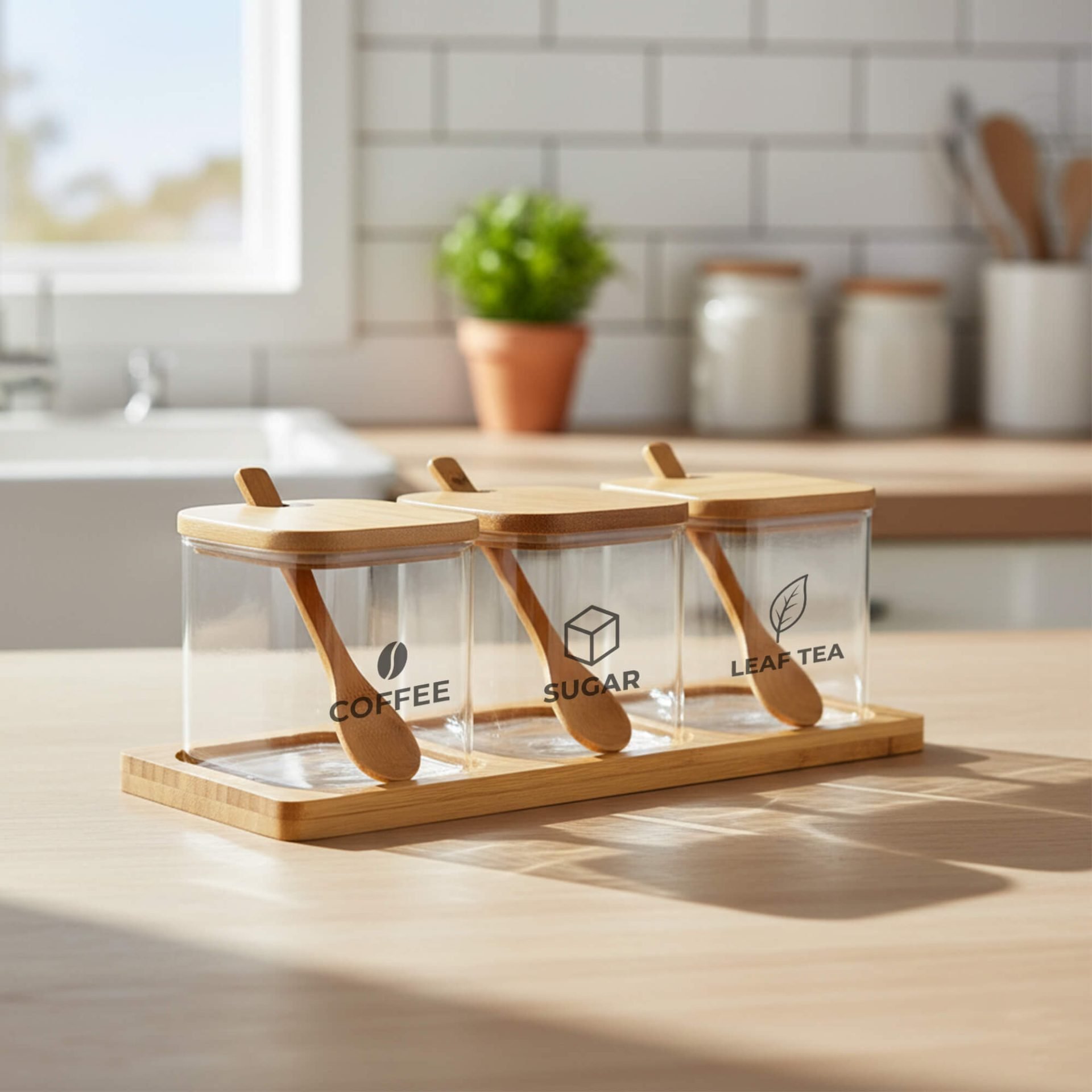Kitchen Condiments Jars CAKIT006 Lifestyle