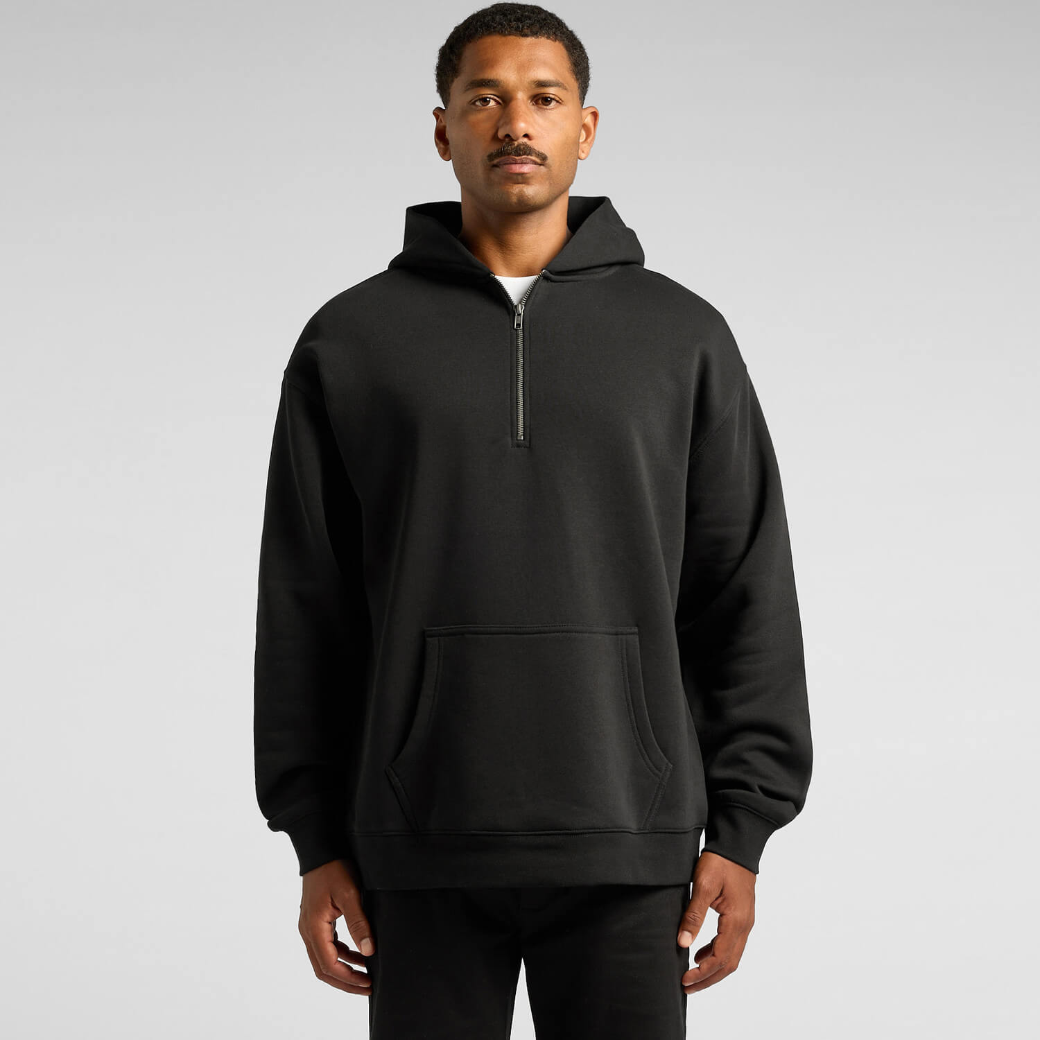 Relax Half Zip Hood CA5164 Modelled 1