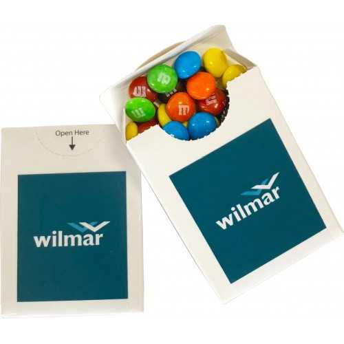 Flip Lid Cardboard Box with Mini M&Ms 25g CACC078D Main Flip Lid Cardboard Box with Mini M&Ms 25g CACC078D Main
