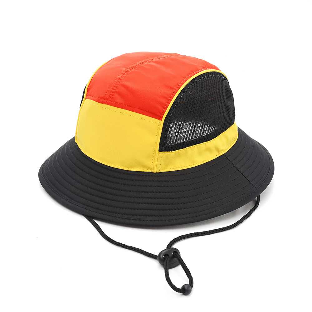 Panelled Bucket Hat with Chin Rope CAHE6207 Main
