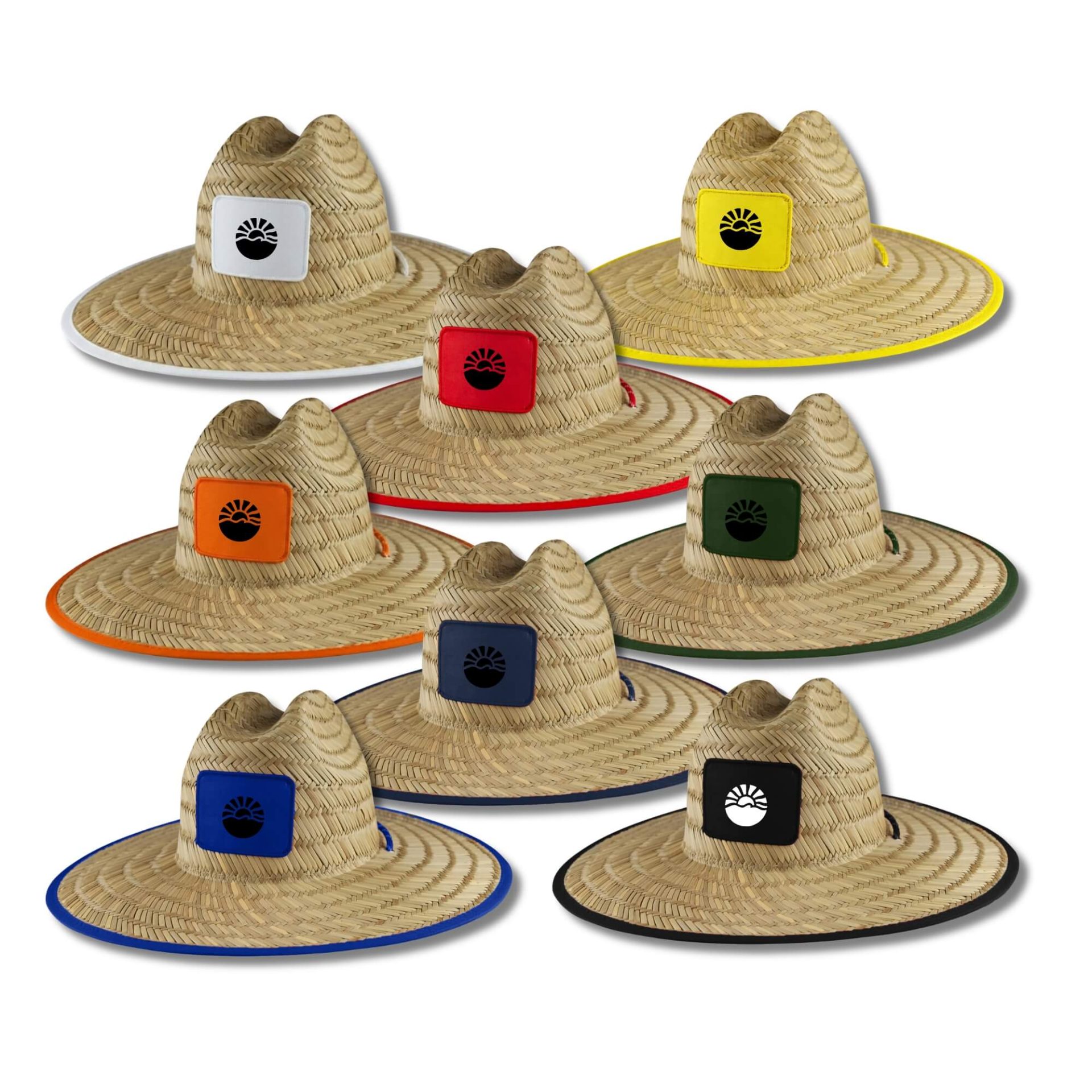 Beach Straw Hat CAHDW012 All Colours Branded