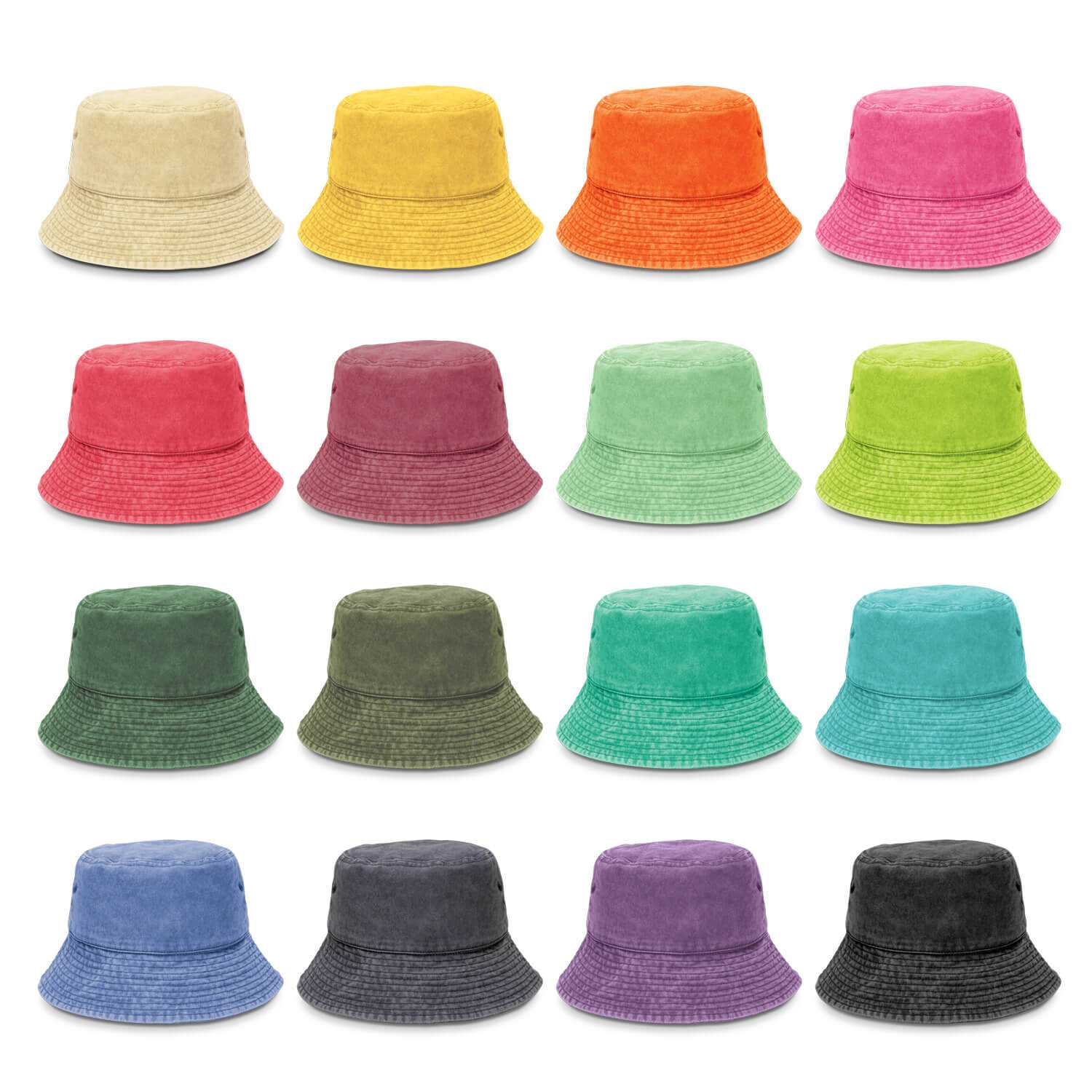 Bondi Washed Bucket Hat CA133496 All Colours